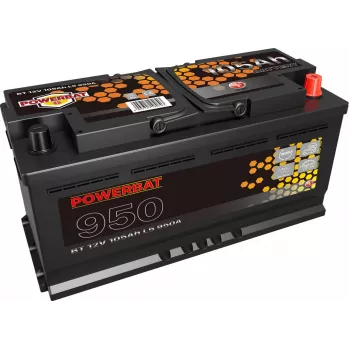 POWERBAT L6 12V 105Ah AGM Start-Stop auton akku