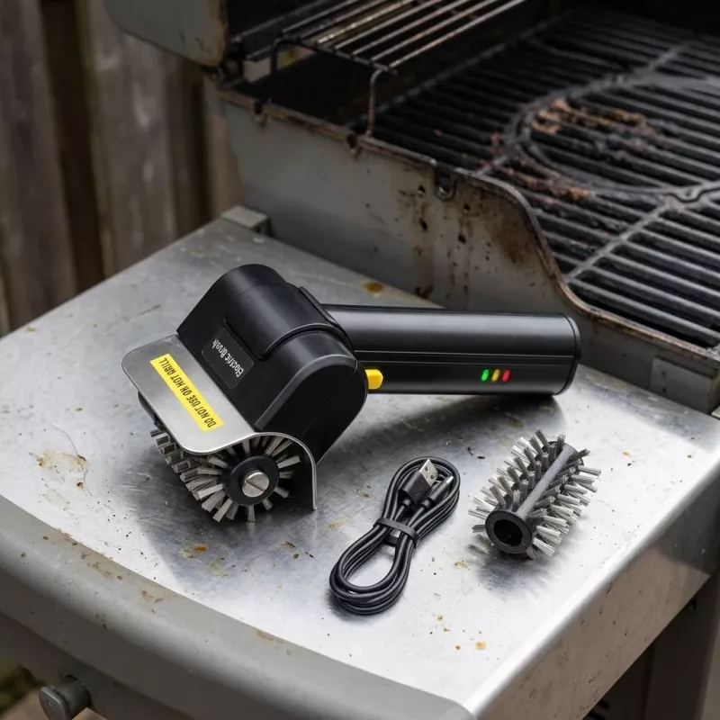 Powerlink by Extralink CleanGrill 360 sähköinen grillinpuhdistusharja USB-C