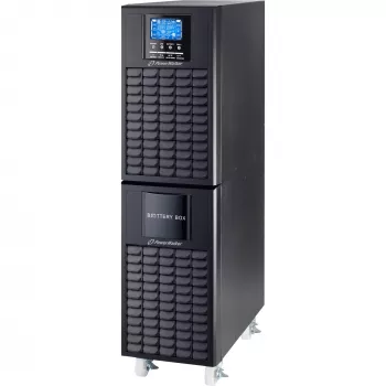 PowerWalker On-Line 10000VA UPS CG - torni-kaksoismuunnin-UPS, 10kVA/10kW, ulkoiset akut, kiinteä johdotus