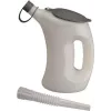 PRESSOL mittasäiliö joustavalla kaatonokalla, 5 L, valkoinen/läpinäkyvä, kannella/kannella 07625