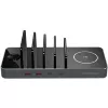 Prestigio Revolt A6 Space Gray 3-in-1 langaton laturi