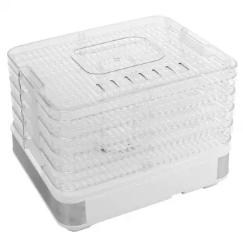 PRIME3 SFD51 ruokakuivain, 420 W, läpinäkyvä/valkoinen