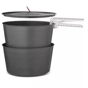 Primus 740320 retkeilykeittosarja kattilasarja 2.3 L alumiini, musta