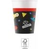 Procos Gaming Party pahvimuki 200 ml, 8 kpl:n pakkaus (93771)