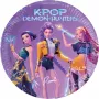 PROCOS K-Pop Demon Hunters pahvilautanen 23 cm 8 kpl:n pakkaus (98638)