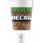 Procos Minecraft Party pahvimukit 250 ml 8 kpl:n pakkaus 95442