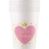 Procos My Little Princess paperimukit 200 ml 8 kpl:n pakkaus 96477