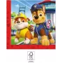 Procos Paw Patrol 2-kerroksiset paperiset servetit, 20 kpl:n pakkaus, 33x33 cm, monivärinen 95599