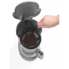Progress EK6658PVDE Mellow suodatinkahvinkeitin - 1,25 l, 900 W, harmaa/hopea