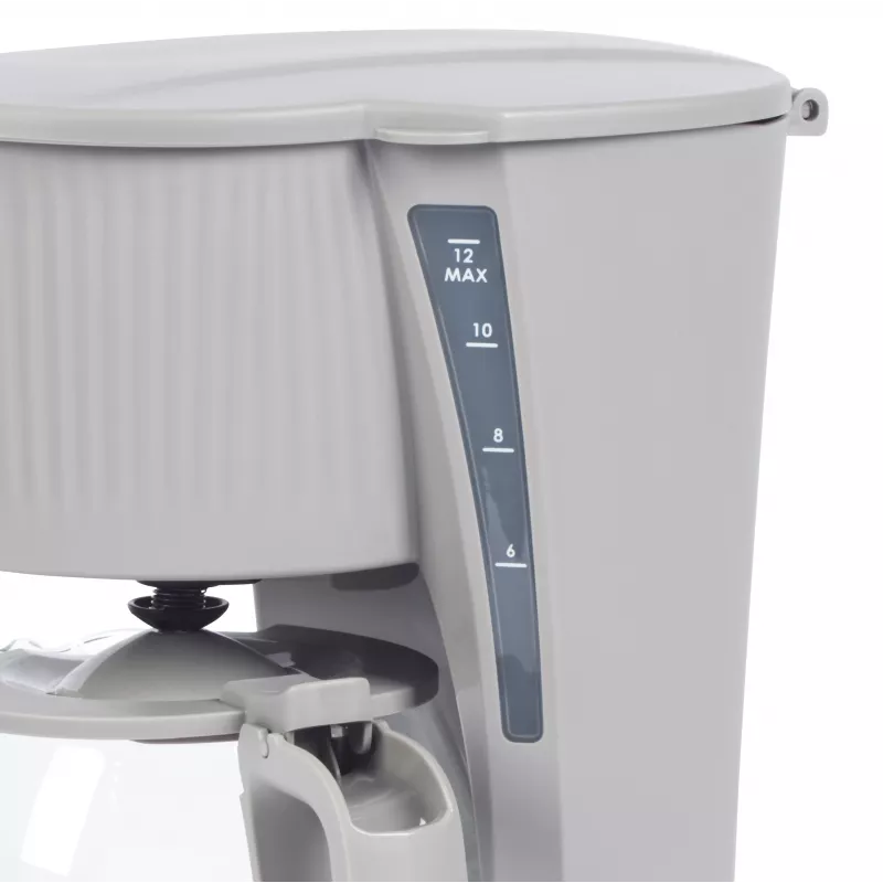 Progress EK6658PVDE Mellow suodatinkahvinkeitin - 1,25 l, 900 W, harmaa/hopea