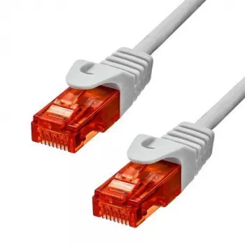 PROXTEND CAT6 U/UTP CU LSZH Ethernet-asennuskaapeli, 305m, valkoinen, 23 AWG, massiivikupari, 250 MHz, 1 Gbps, sisäkäyttöön, rulla