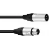 PSSO DMX-kaapeli XLR 3-pin 20m musta Neutrik-liittimet 30227818