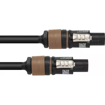 PSSO kaiutinkaapeli Speakon 4x2,5 mm² 1,5 m musta 30227929