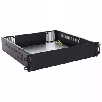 Pulsar ARAD2N 2U 400 mm 19 tuuman rack-kotelo musta