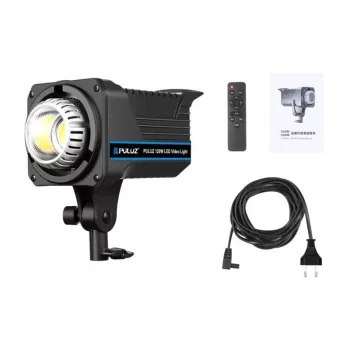 Puluz 120 W LED-studiolamppu värilämpötilan säädöllä ja kaukosäätimellä