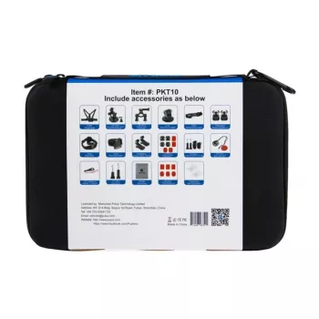 PULUZ 45-in-1 täydellinen tarvikesarja PKT10
