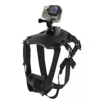PULUZ rintavaljaat koirille action-kameroille (GoPro, Insta360, DJI Action) - musta