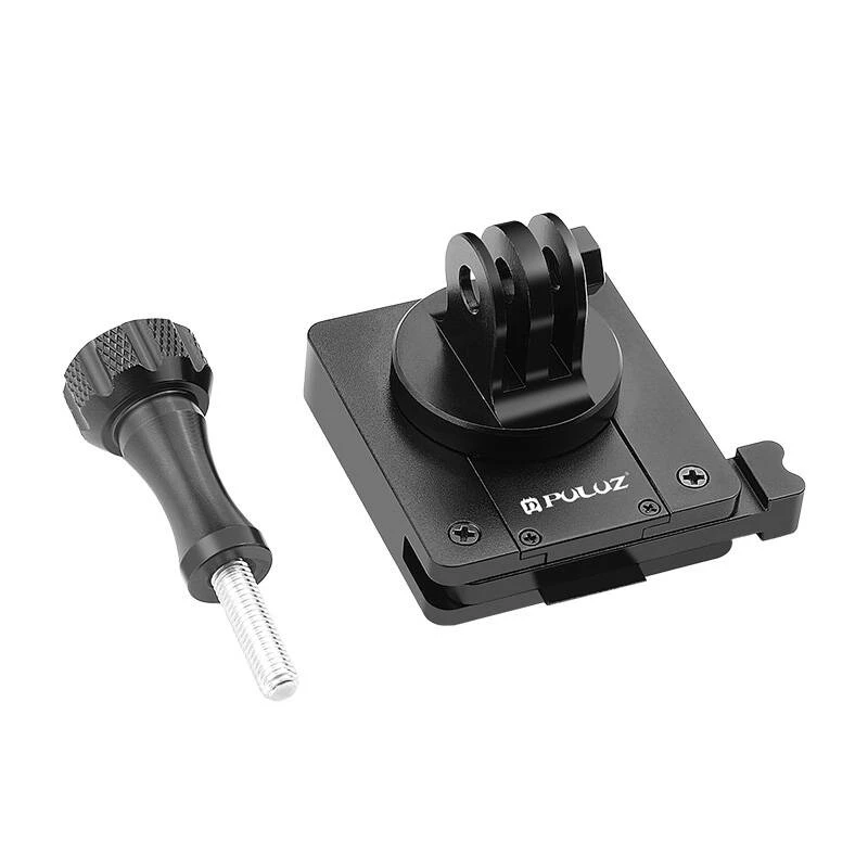 PULUZ kypäräkiinnike actionkameroille (DJI, GoPro, Insta360) - musta
