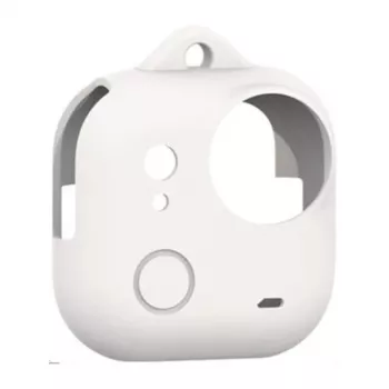 Puluz Insta360 GO Ultra -silikonikotelo kantohihnalla - musta