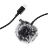 PULUZ Jack Tie mikrofoni klipsillä PU425 1,5m USB-C