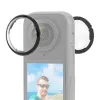PULUZ optinen lasinen objektiivinsuoja Insta360 X4 -laitteelle