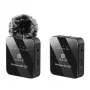 PULUZ PU3153B langaton lavalier-mikrofoni 1 TX + 1 RX, 2,4 GHz, USB-C, omnidirektionaalinen kondensaattori, kohinanvaimennus, Plug-and-Play Android & PC