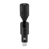 PULUZ PU425 USB-C -lavaalimikrofoni 1,5 m kaapelilla, omnidirektionaalinen, Plug-and-Play