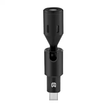 PULUZ PU425 USB-C -lavaalimikrofoni 1,5 m kaapelilla, omnidirektionaalinen, Plug-and-Play