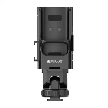 PULUZ PU726B laajennusadapteri DJI Osmo Pocket 3:lle, 1/4 tuuman kierre ja kylmäkenkäteline