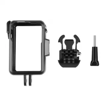 PULUZ PU883B magneettinen pikakiinnitysadapteriteline DJI Osmo Action 5 Pro/4/3 (musta)