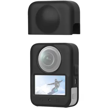 PULUZ PU783B silikoninen objektiivinsuojus DJI Osmo 360:lle, musta