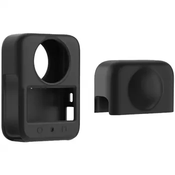 PULUZ PU783B silikoninen objektiivinsuojus DJI Osmo 360:lle, musta