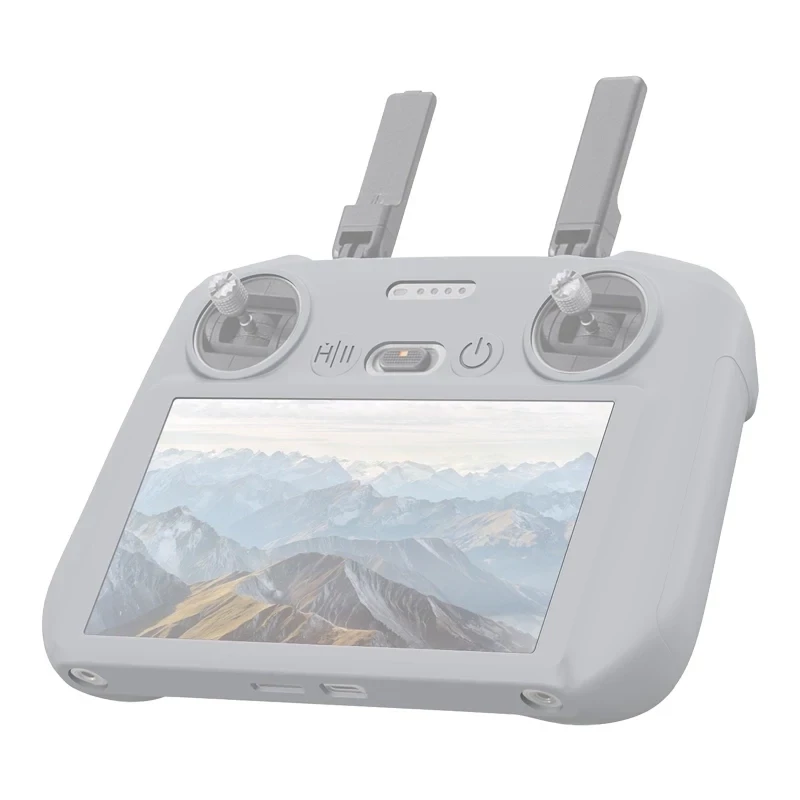 PULUZ silikoninen suojakotelo DJI RC 2:lle (harmaa)