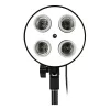 PULUZ studiopakkaus softbox 50x70cm, jalusta, LED-lamput 4 kpl PU5071EU