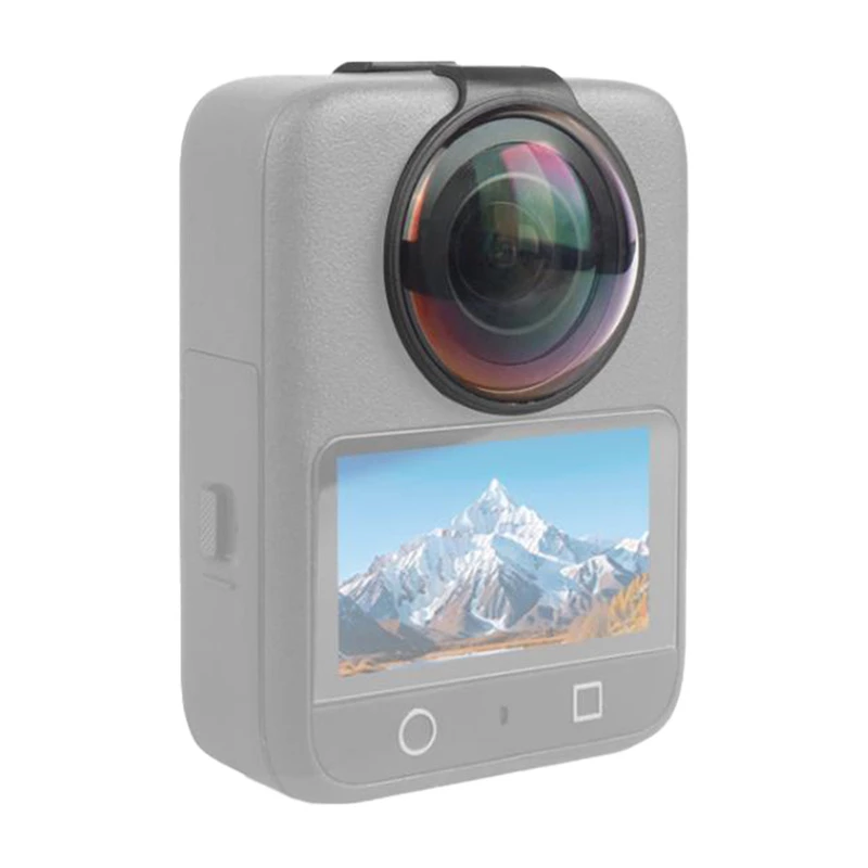 PULUZ karkaistu suojalasi DJI Osmo 360:lle (musta)