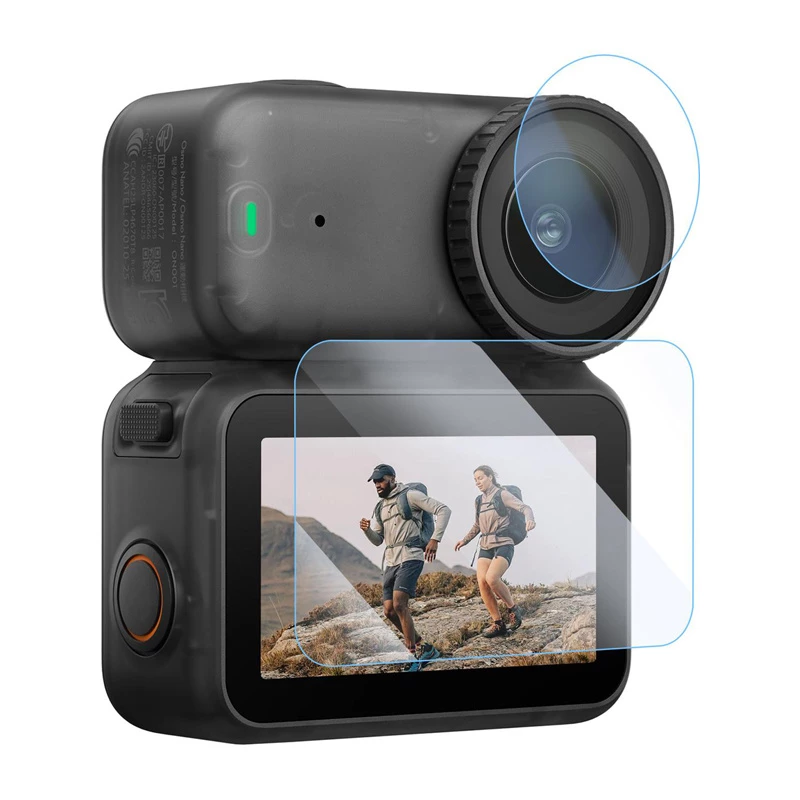 PULUZ karkaistu suojalasi ja objektiivikalvo DJI Osmo Nano -laitteelle