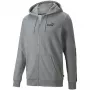 PUMA ESS+ Tape täysvetoketjullinen huppari TR miesten Medium Gray Heather