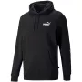 PUMA ESS+ Tape Hoodie FL miesten fleece-huppari musta