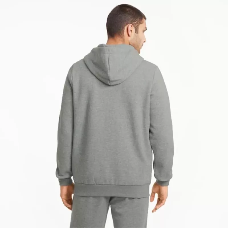 PUMA ESSENTIALS naisten Medium Gray Heather fleecehuppari S