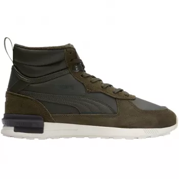 PUMA Graviton Mid miesten sneakerit Forest Night/Puma Black/Puma White