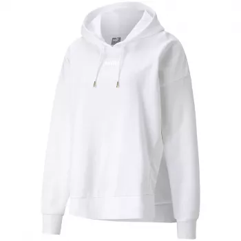 PUMA HER huppari TR Puma White naisten Relaxed Fit collegepaita 589519 02