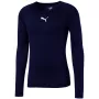 Puma LIGA Baselayer pitkähihainen miesten t-paita Peacoat koko M