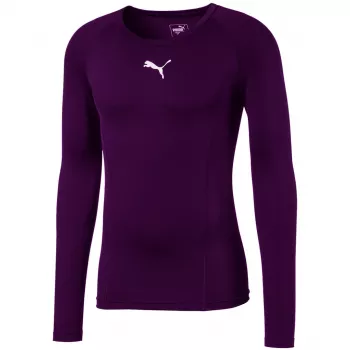 Puma LIGA Baselayer LS miesten t-paita violetti koko M
