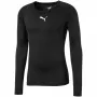 PUMA Liga Baselayer Tee LS miesten pitkähihainen treenipaita musta koko M