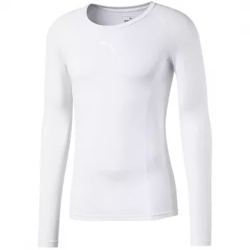 PUMA LIGA aluskerrastopaita pitkähihainen valkoinen 655920 04 XL