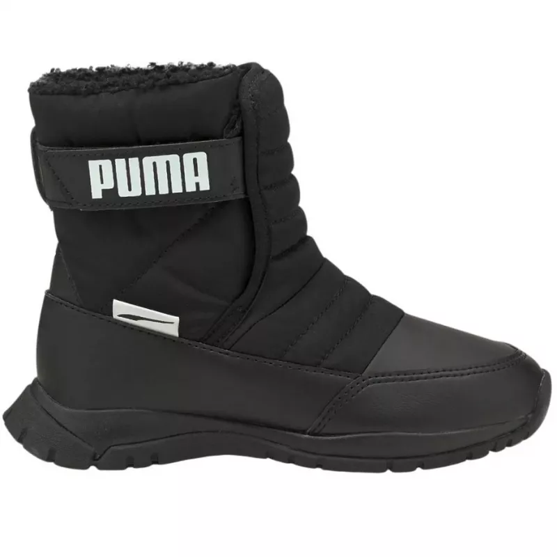 PUMA Nieve WTR AC PS lasten talvikengät musta
