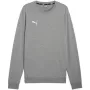 Puma Team Goal Casuals pyöreäpääntieinen collegepaita harmaa 658592 33 M