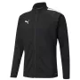 Puma teamLIGA treenipaita miesten pitkähihainen 1/4 vetoketju musta koko L