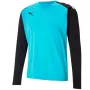 Puma teamPACER GK LS miesten maalivahticollegepaita sininen-musta 704933 40 koko L