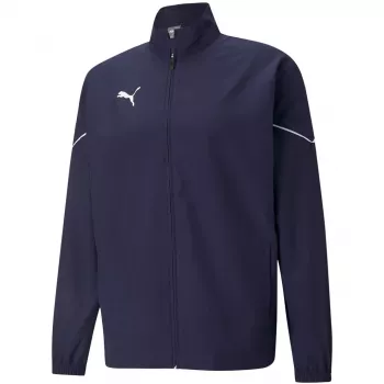 PUMA teamRISE Sideline miesten full-zip takki Peacoat Navy Blue